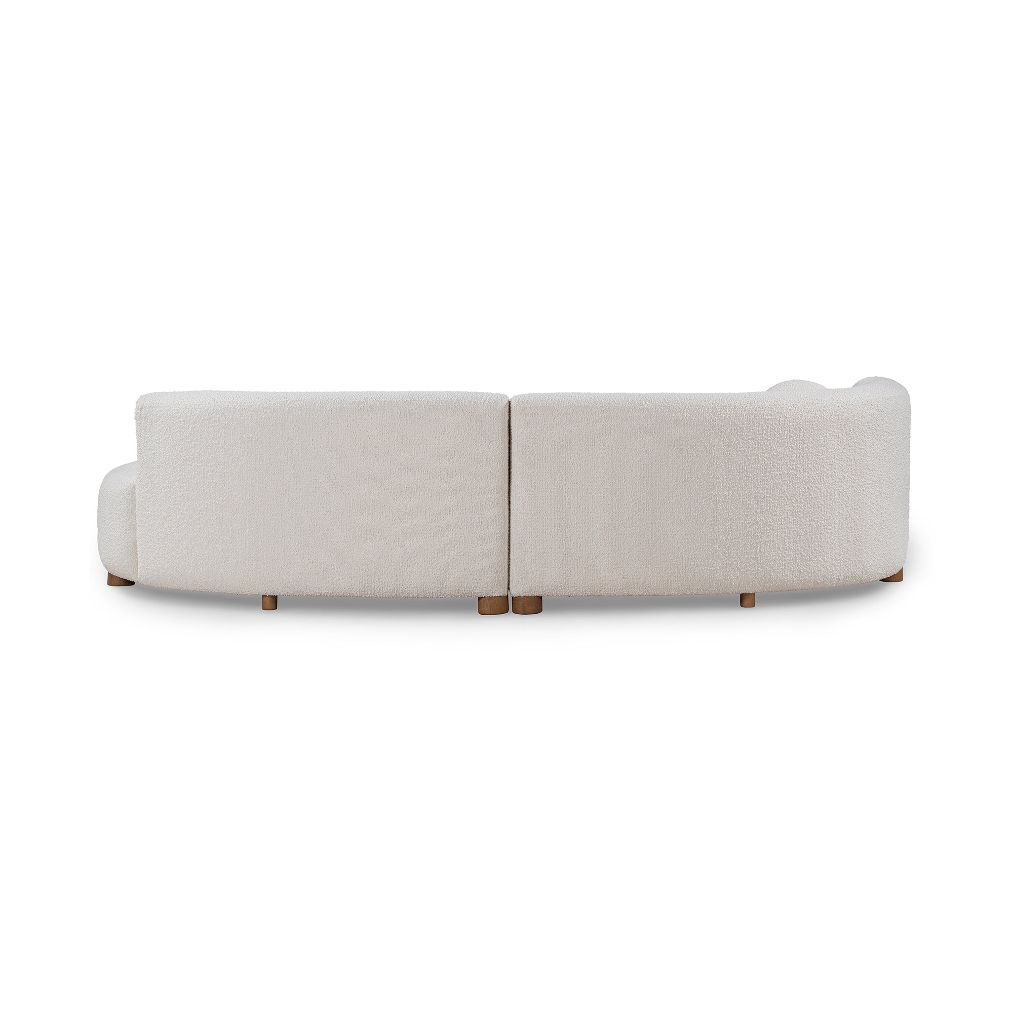 Octavia 2 Piece Sectional - Ivory