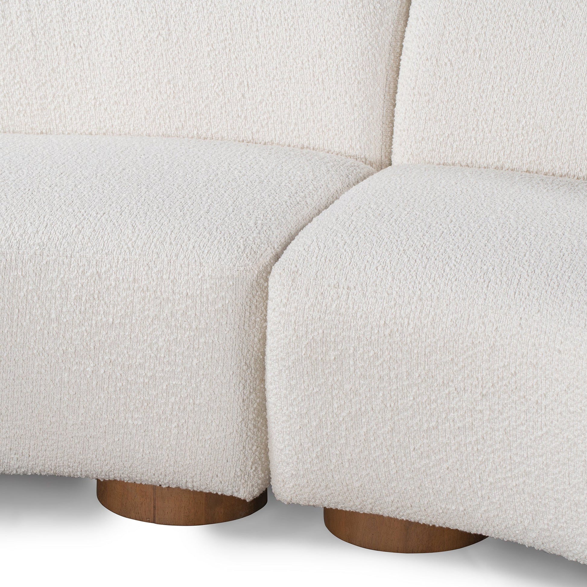 Octavia 2 Piece Sectional - Ivory