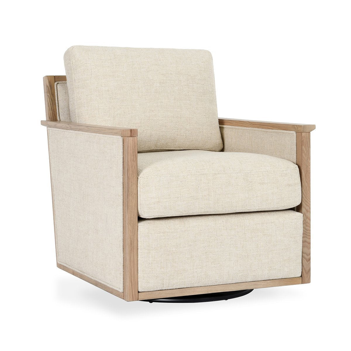 Norman Weave Swivel Chair