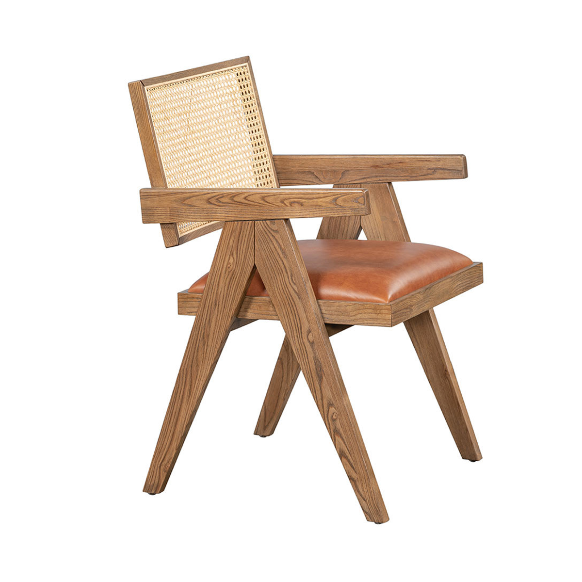 Douglas Leather Seat Dining Chair