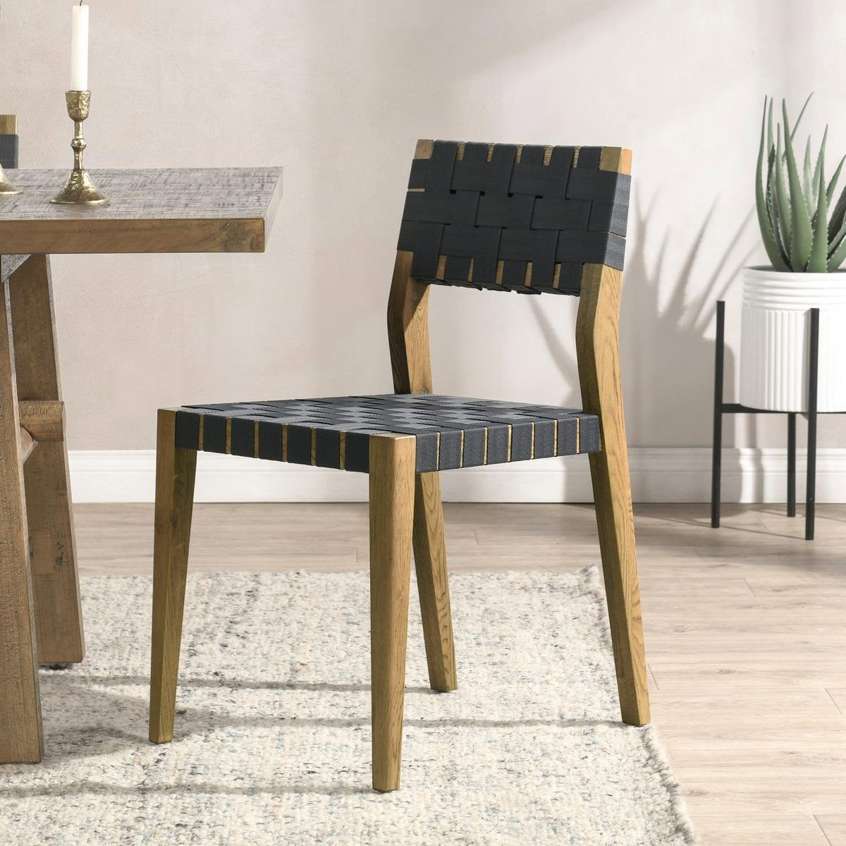 Orlando Dining Chair Set of 2 - Brown