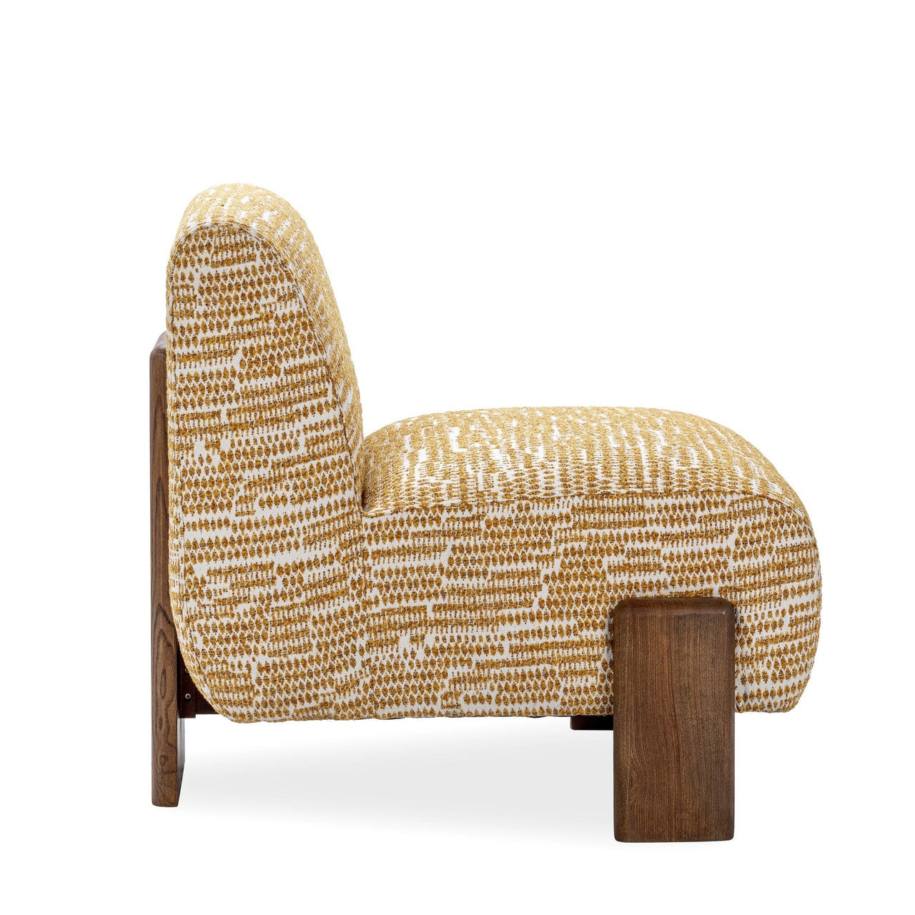 Chelsea Accent Chair - Gold Pattern