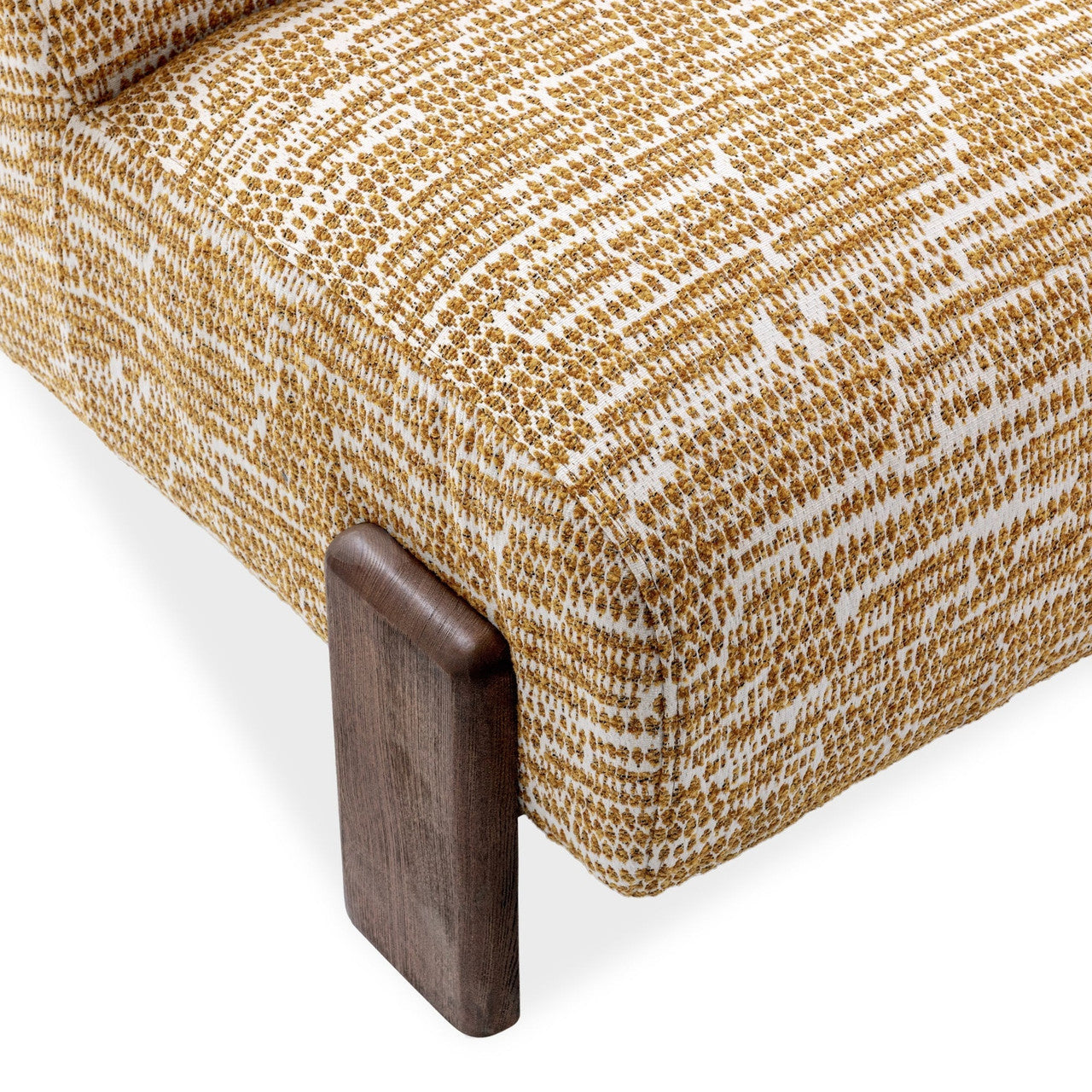 Chelsea Accent Chair - Gold Pattern