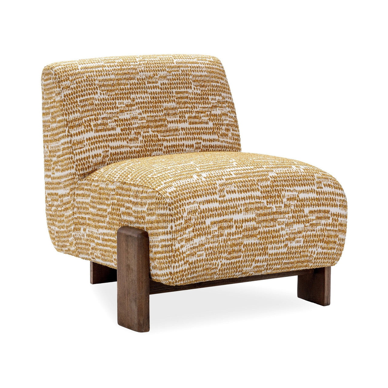 Chelsea Accent Chair - Gold Pattern