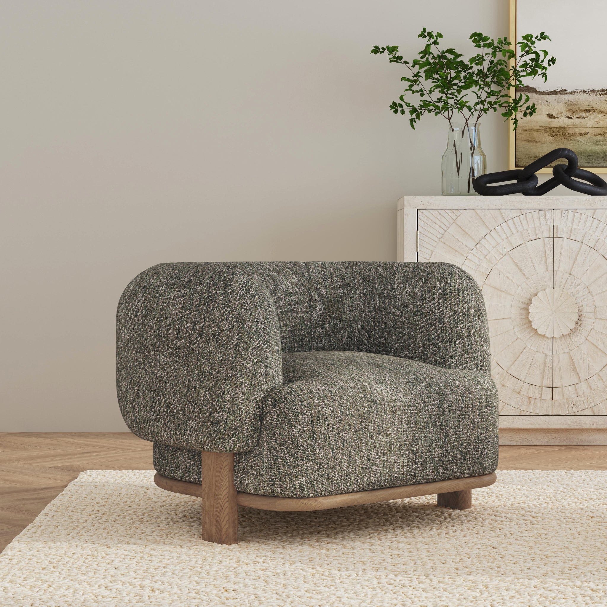Pasadena Accent Chair - Natural