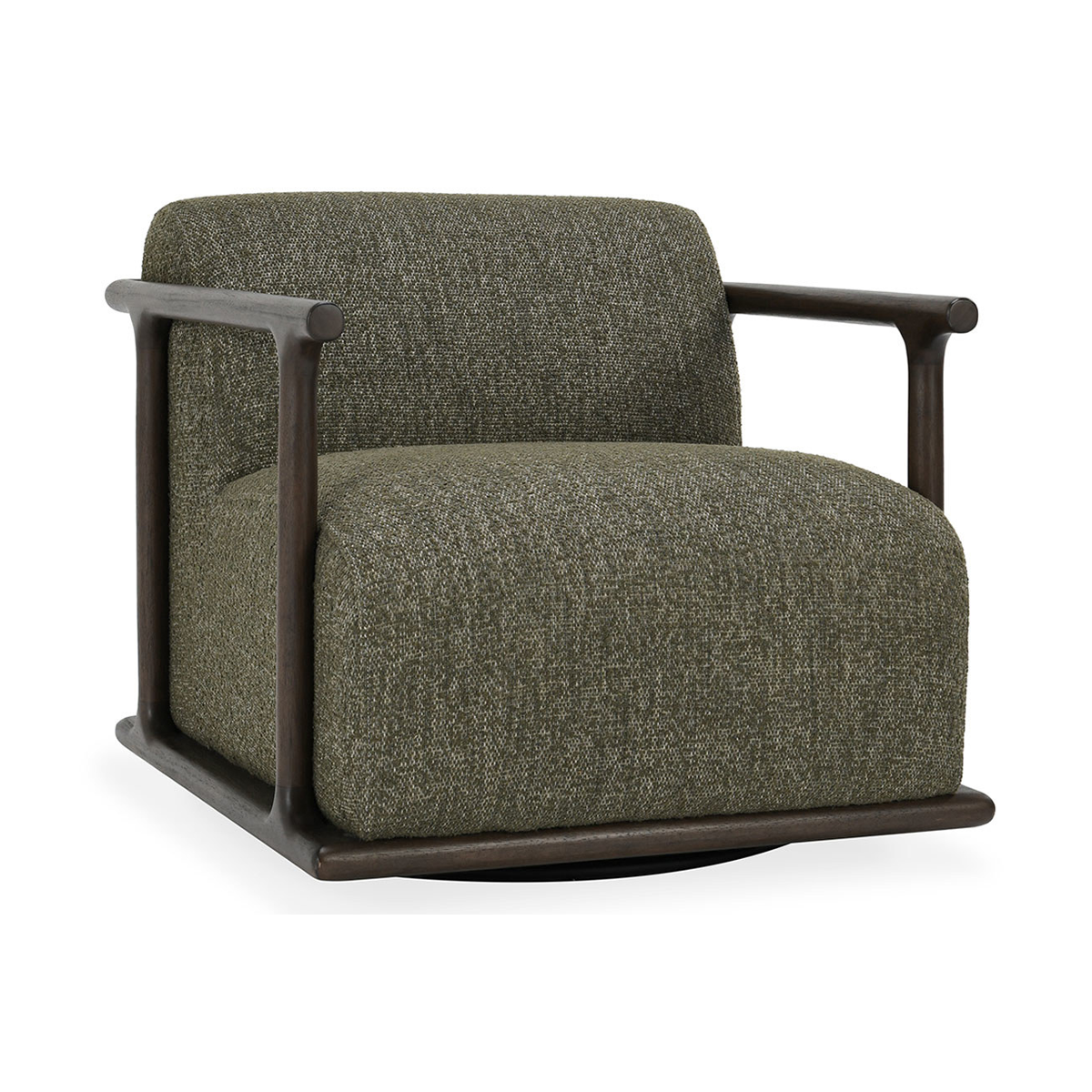 Lucia Swivel Chair - Kale Green