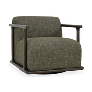 Lucia Swivel Chair - Kale Green