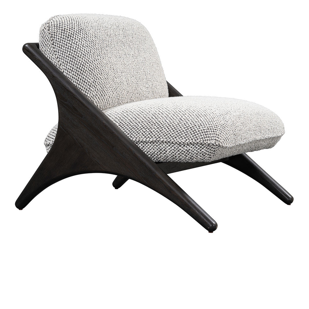 Georgia Upholstered Accent Chair - Gray
