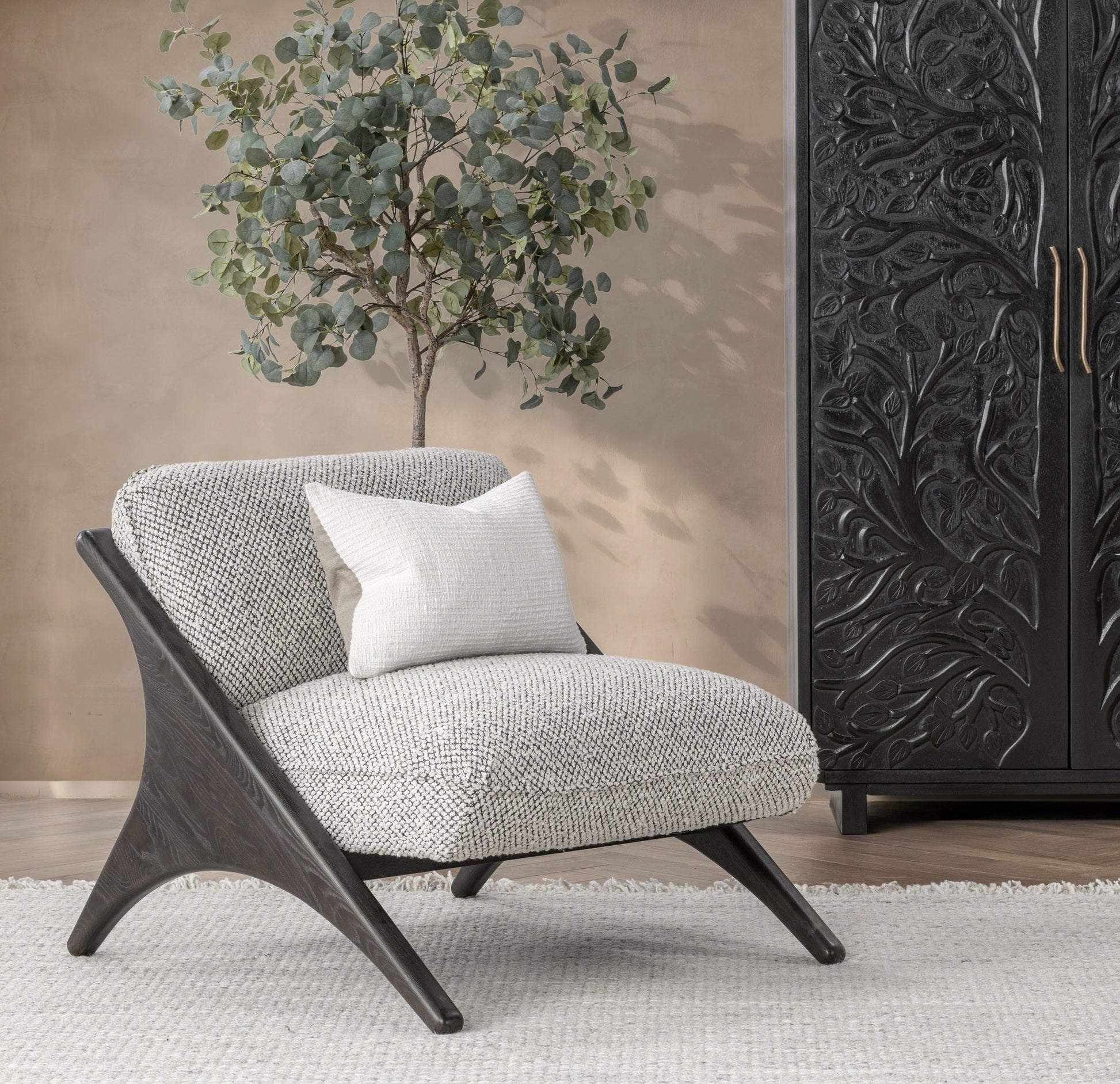 Georgia Accent Chair - Gray