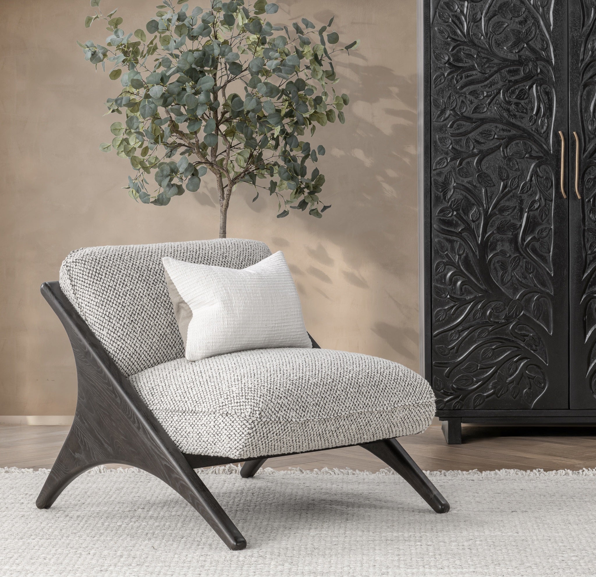 Georgia Accent Chair - Gray