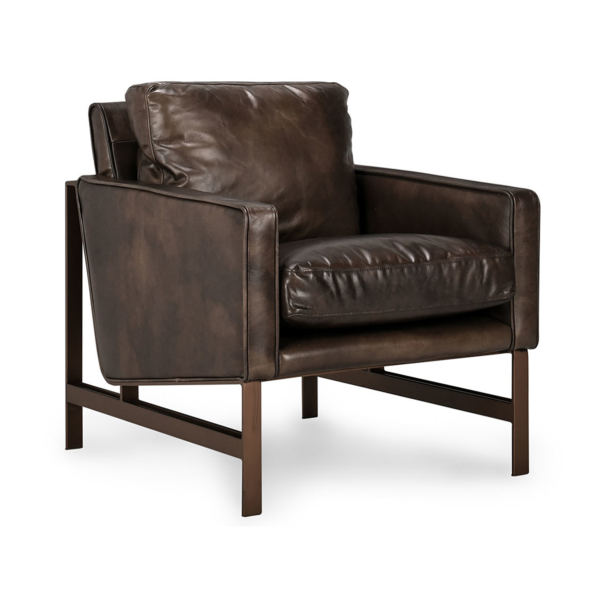 Chazzie Accent Chair - Truffle Brown