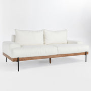 Faro White Sofa