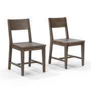 Ollie Dining Chair Set of 2 - Brown