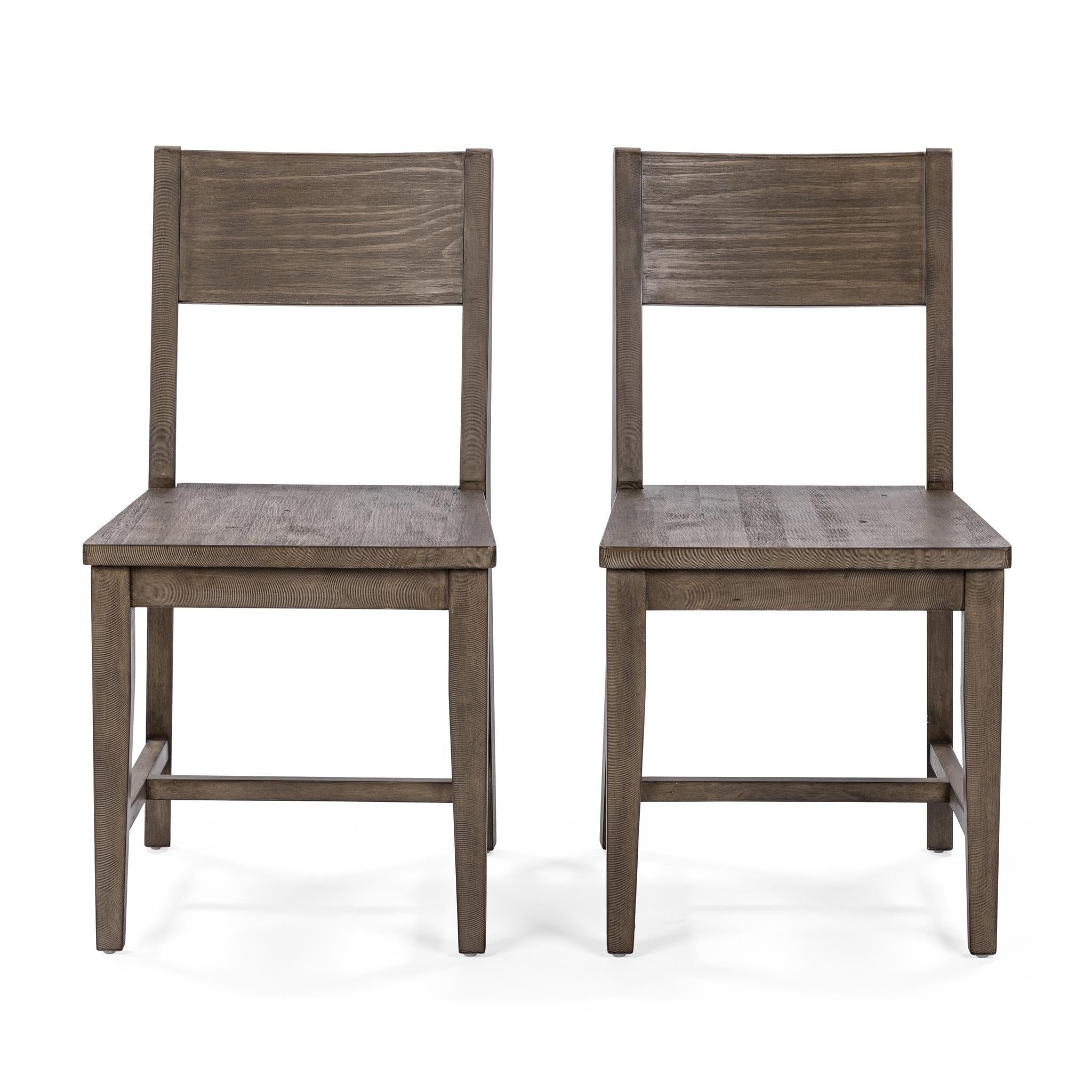 Ollie Dining Chair Set of 2 - Brown