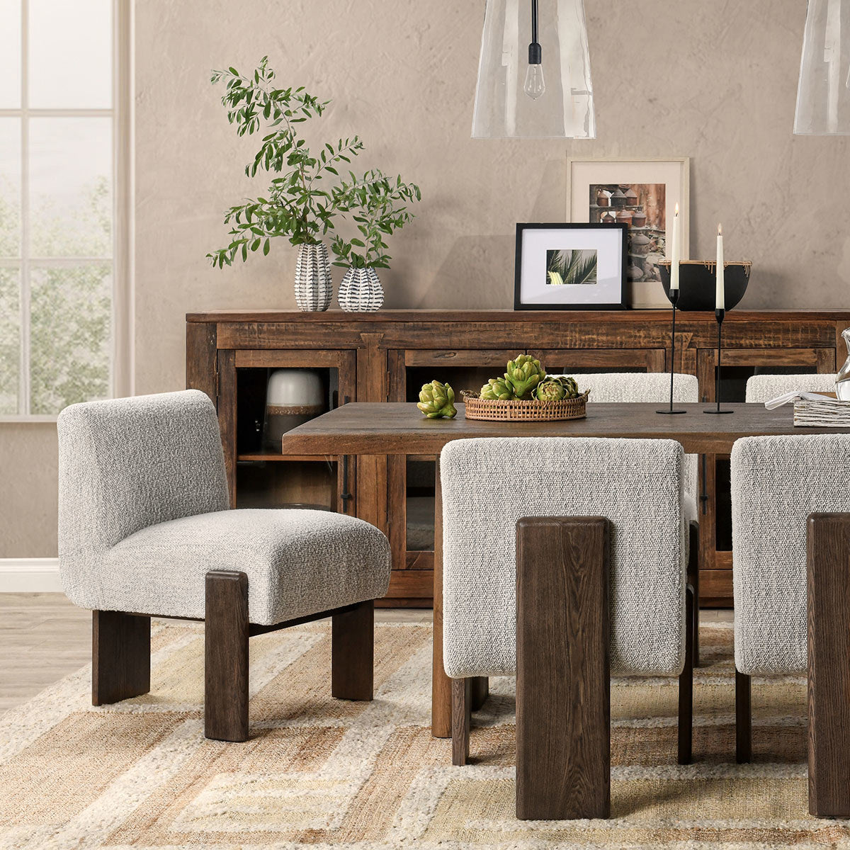 Chelsea Dining Chair - Pixel Ivory