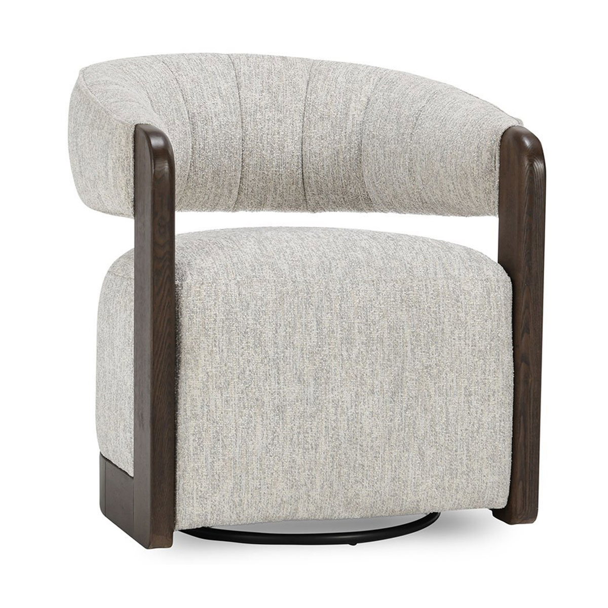 James Swivel Chair - Glacier Gray