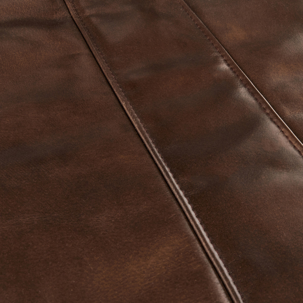 Mayer Leather Dining Chair Set of 2 - Brown