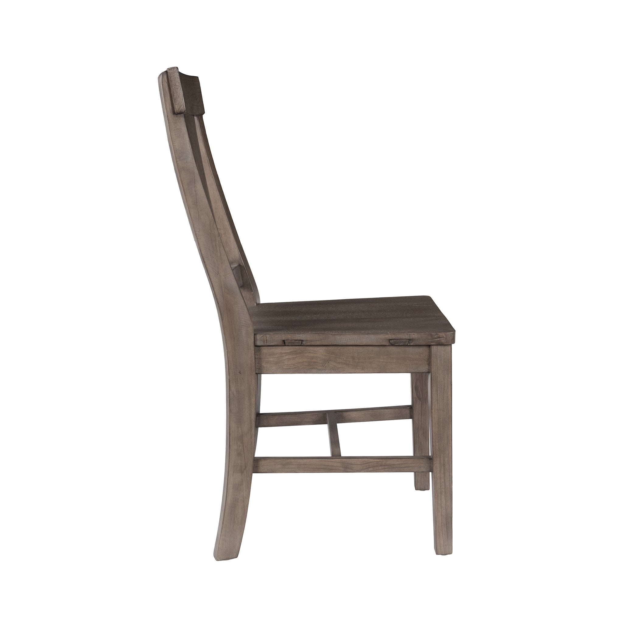 Tuscany Dining Chair Distressed Set of 2 - Brown
