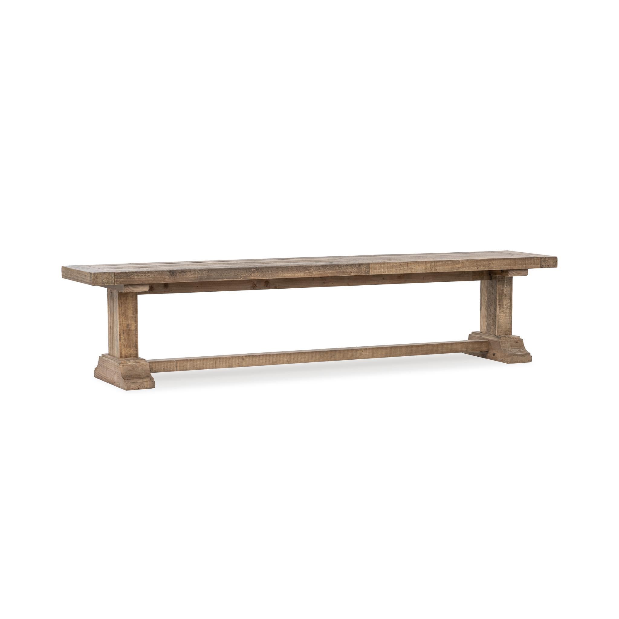 Dita Dining Bench - Natural Pine