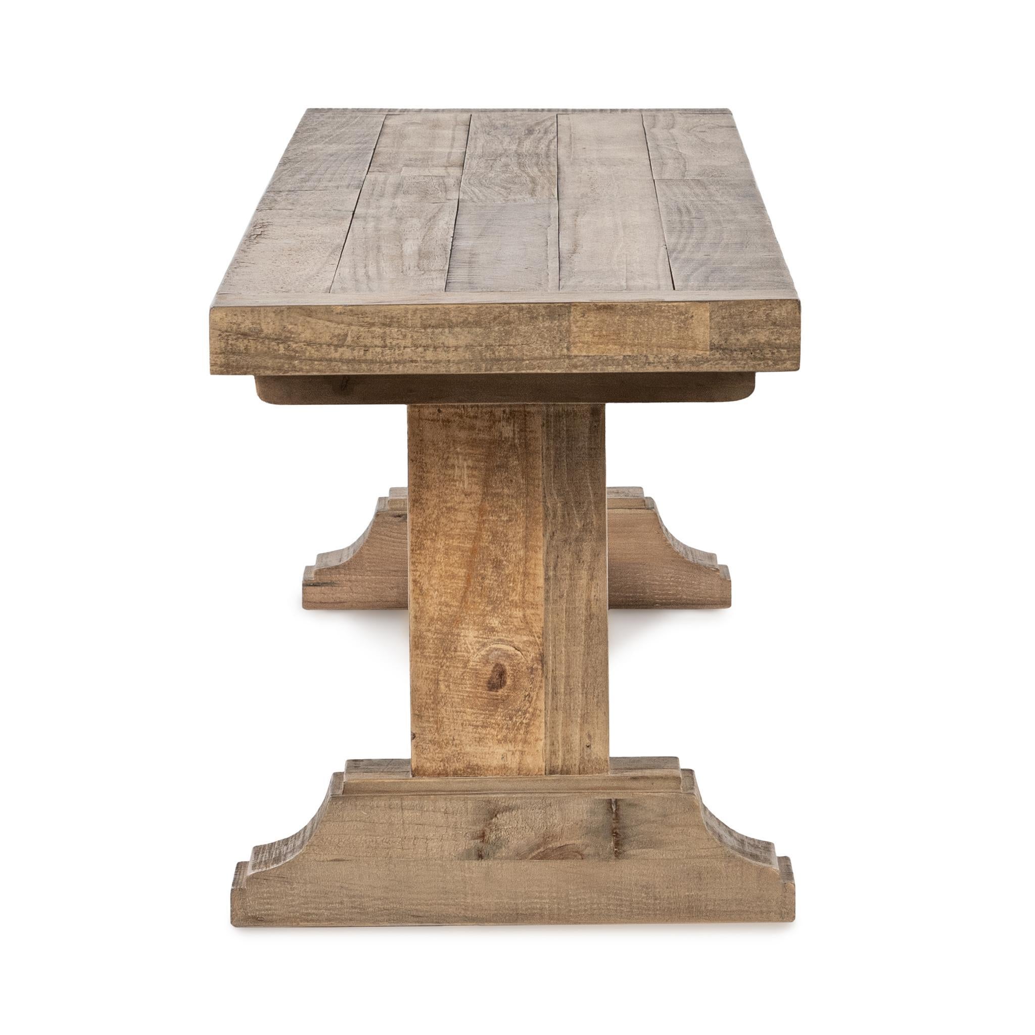 Dita Dining Bench - Natural Pine