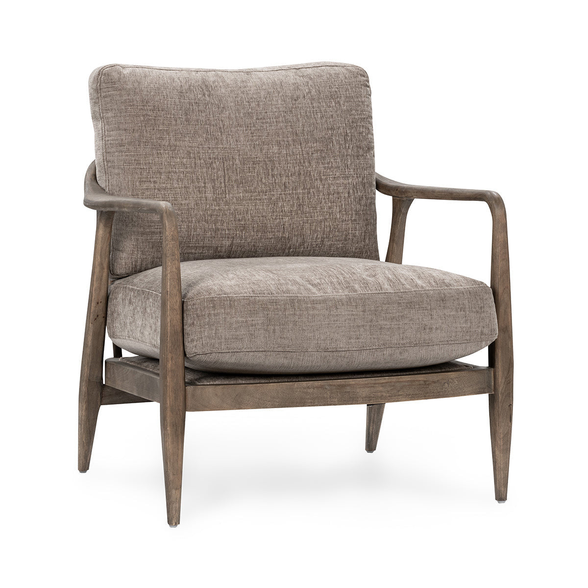 Lennon Accent Chair - Grayish Brown