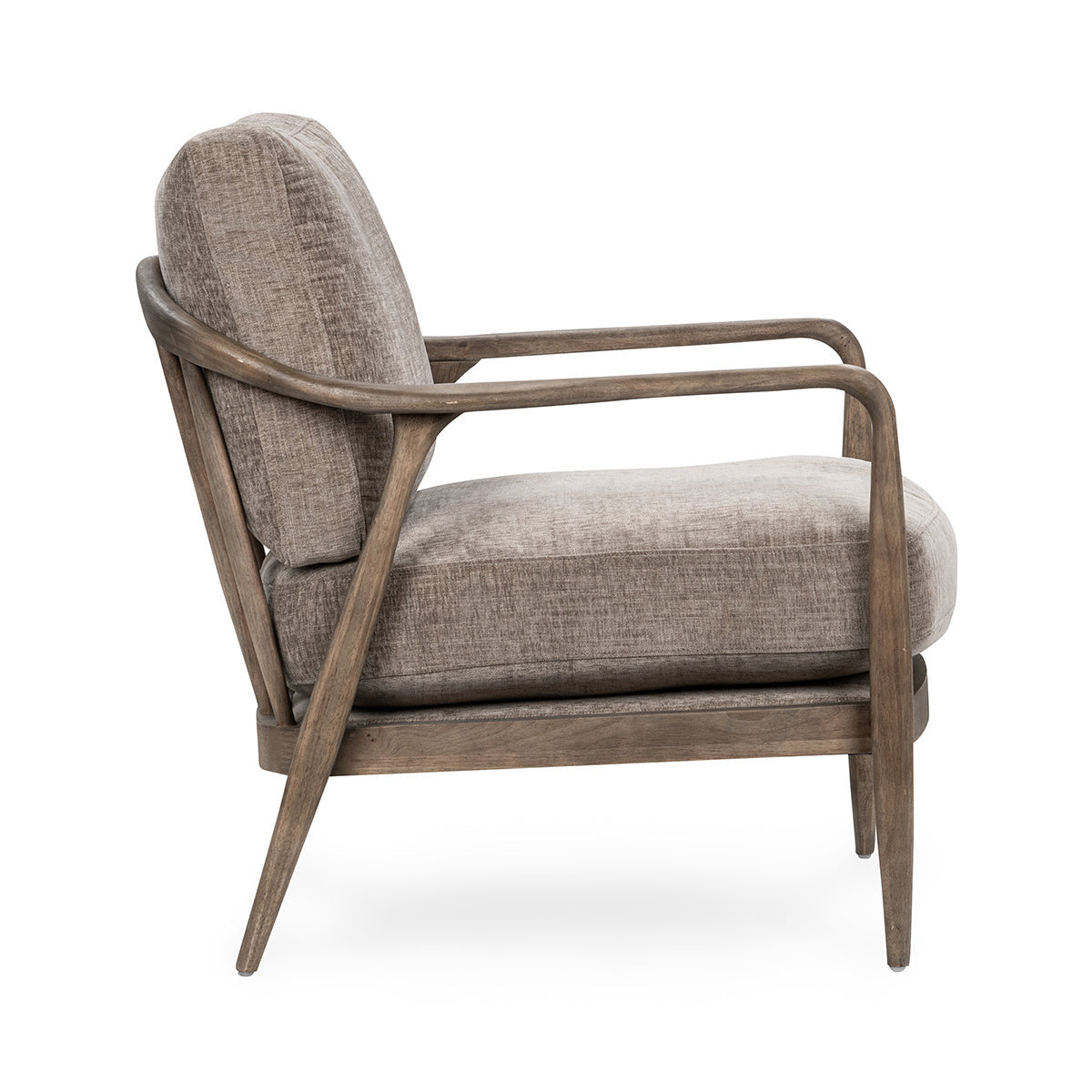 Lennon Accent Chair - Grayish Brown