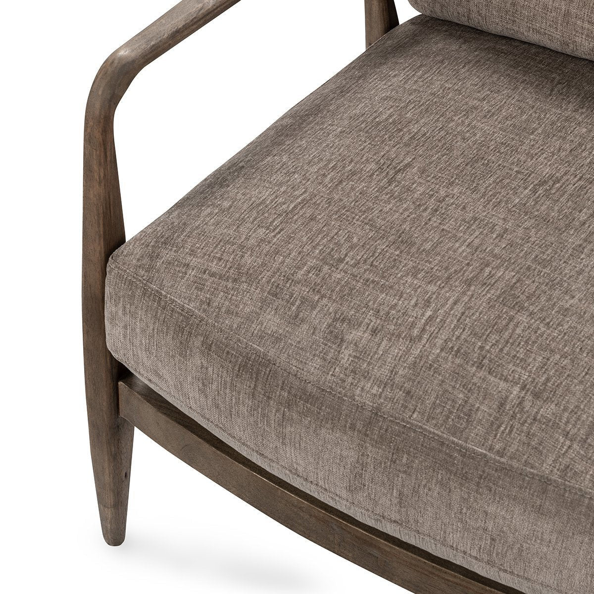 Lennon Accent Chair - Grayish Brown