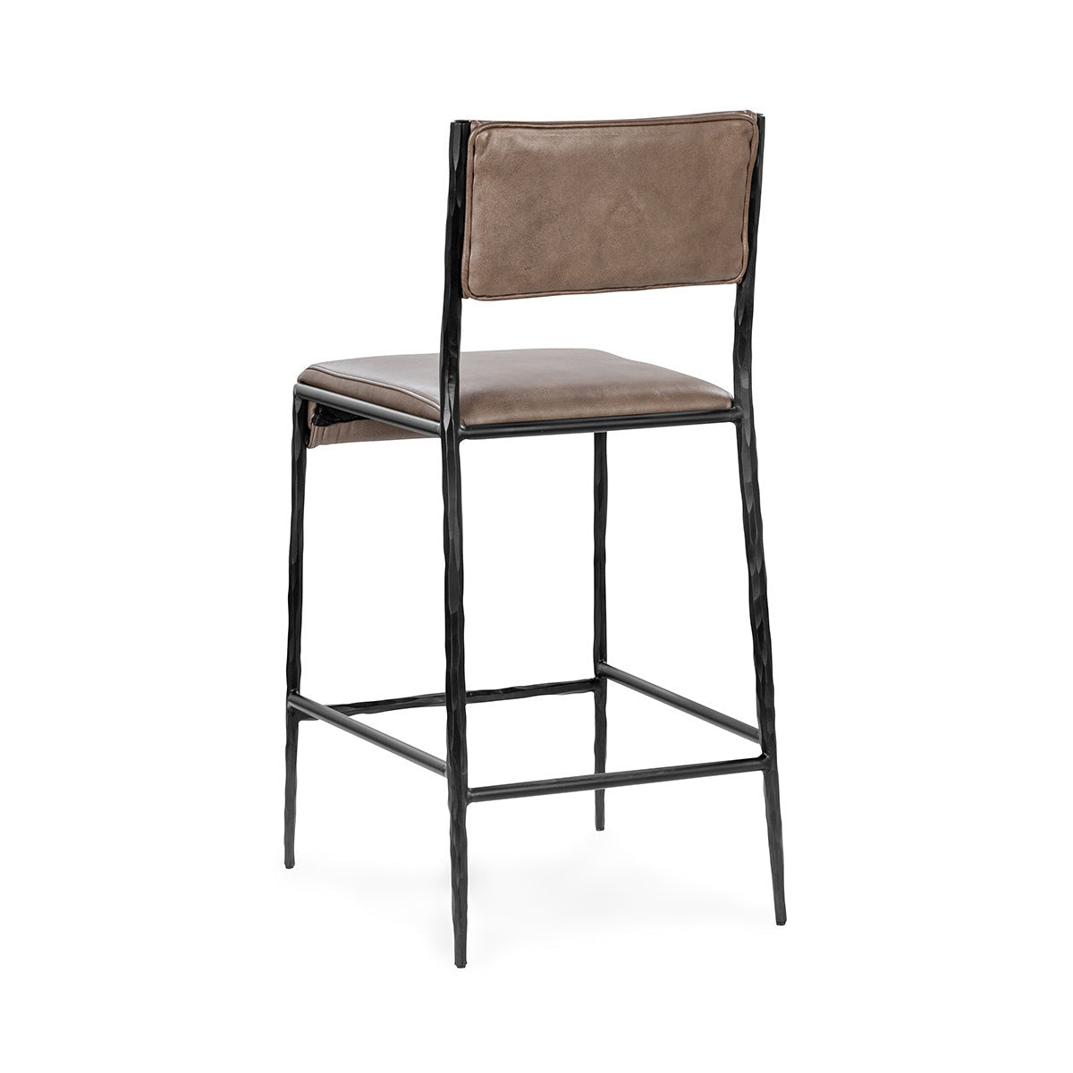 Kayne Leather Counter Stool