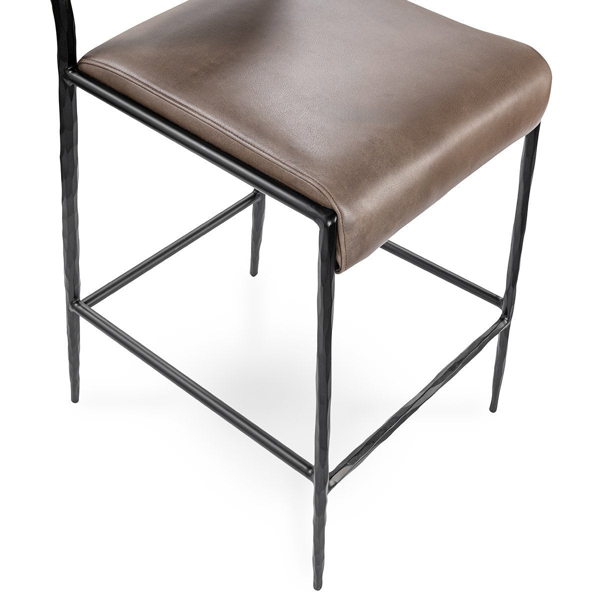 Kayne Leather Counter Stool