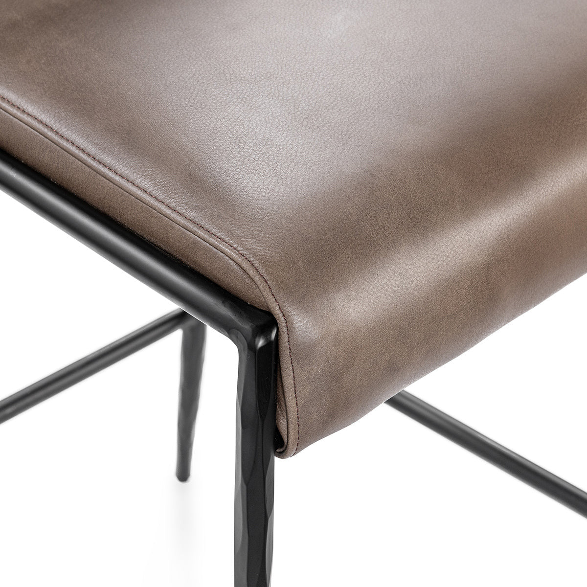 Kayne Leather Counter Stool