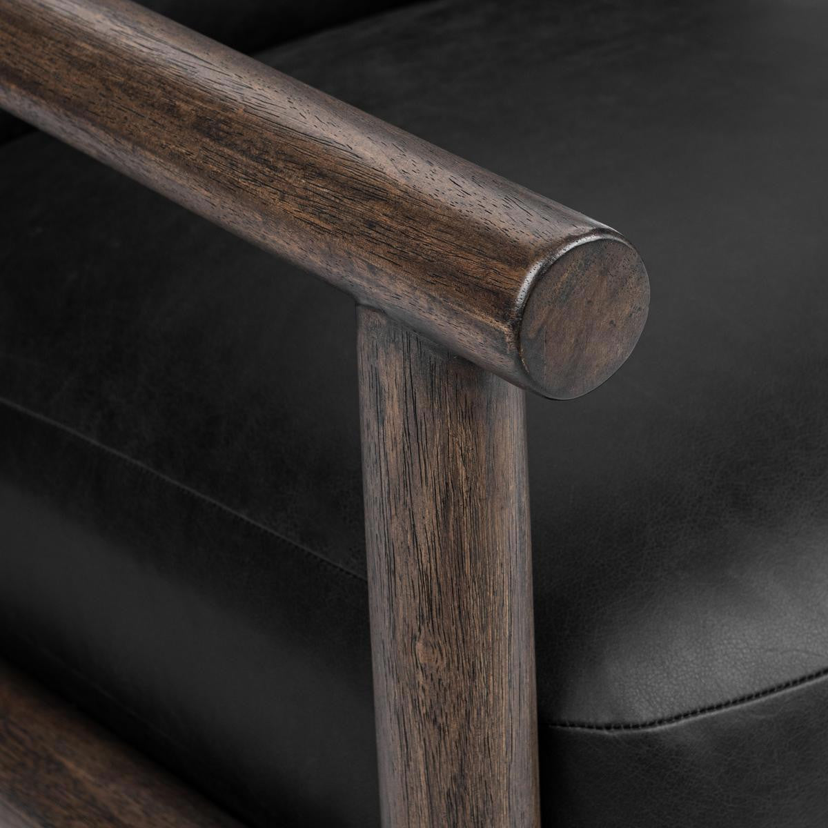 Azoria Leather Accent Chair