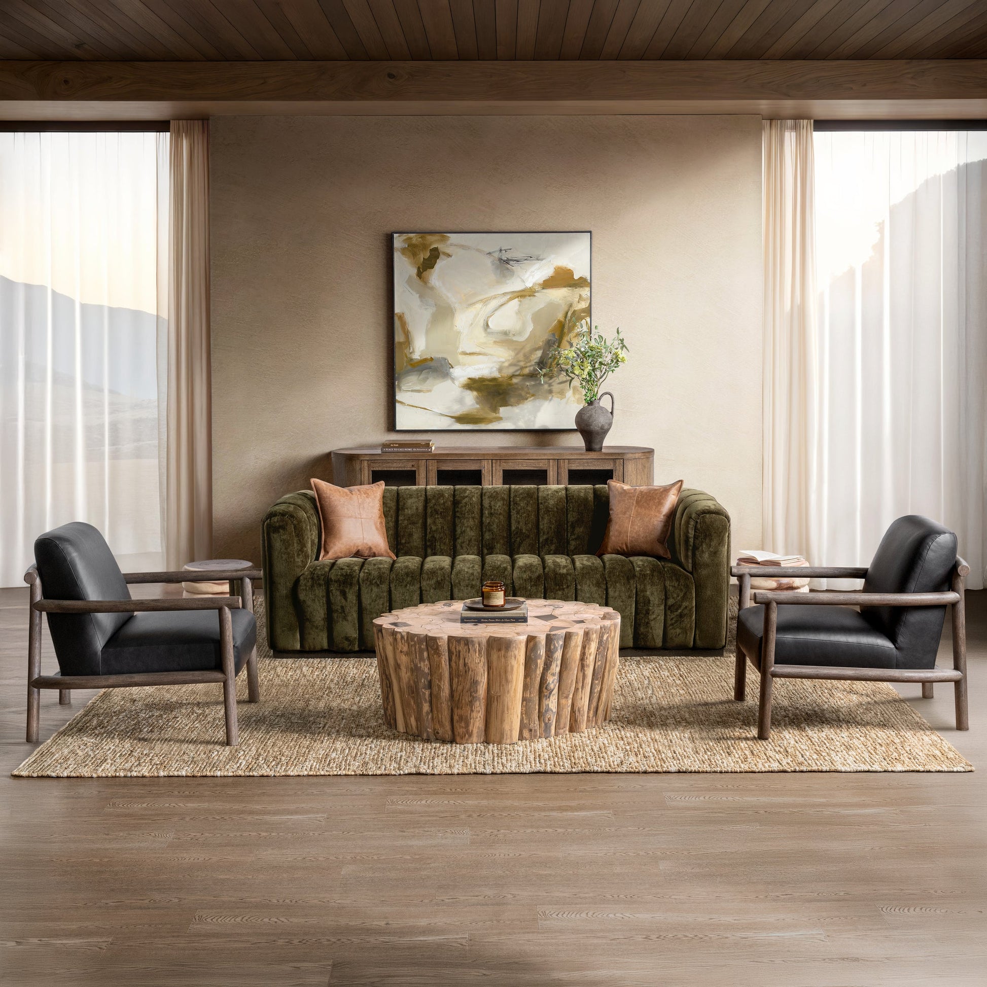 Azoria Accent Chair - Black