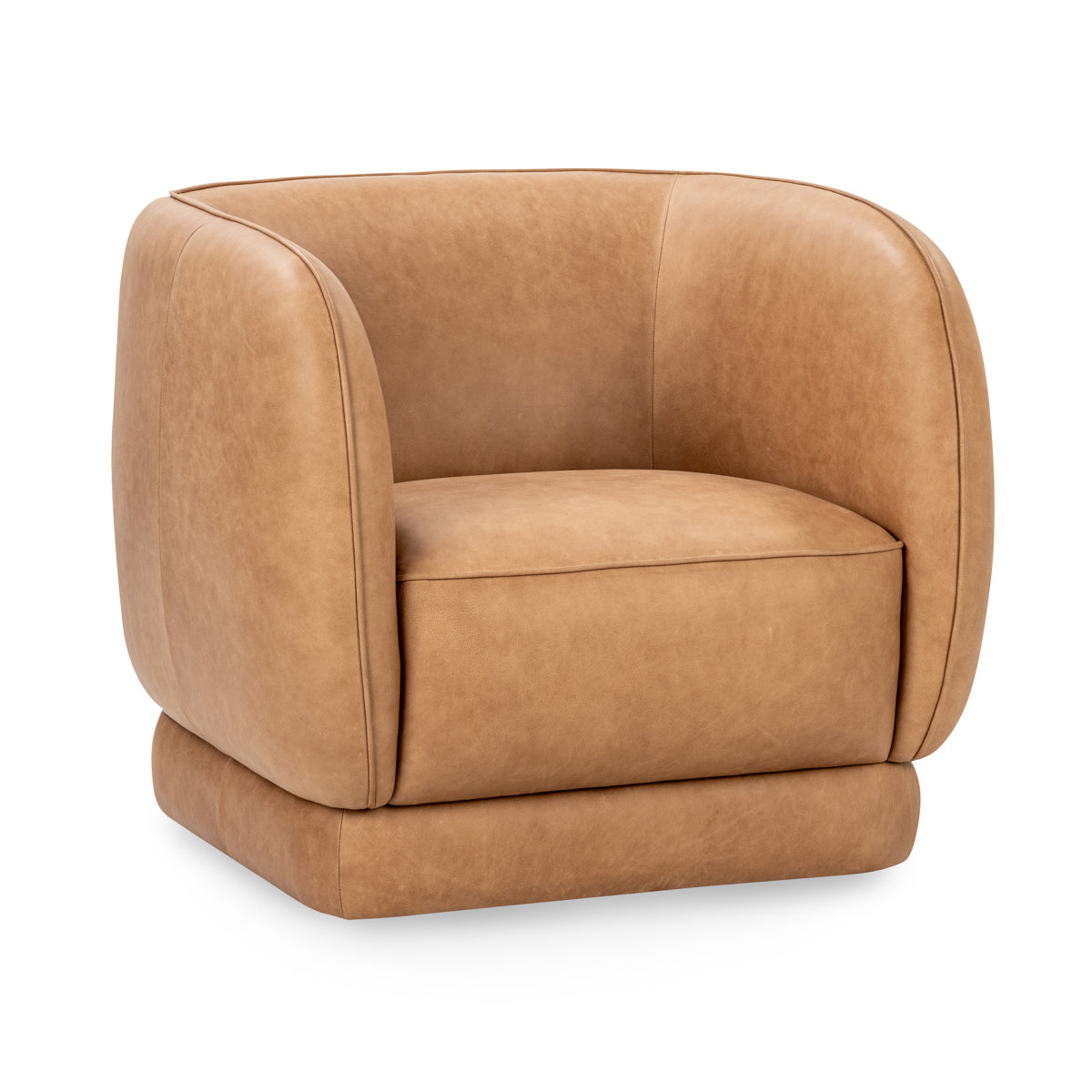 Rinner Swivel Chair - Tan