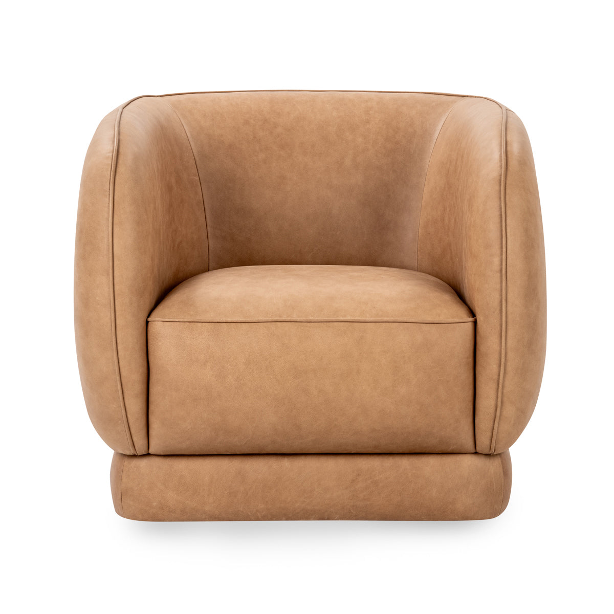 Rinner Swivel Chair - Tan