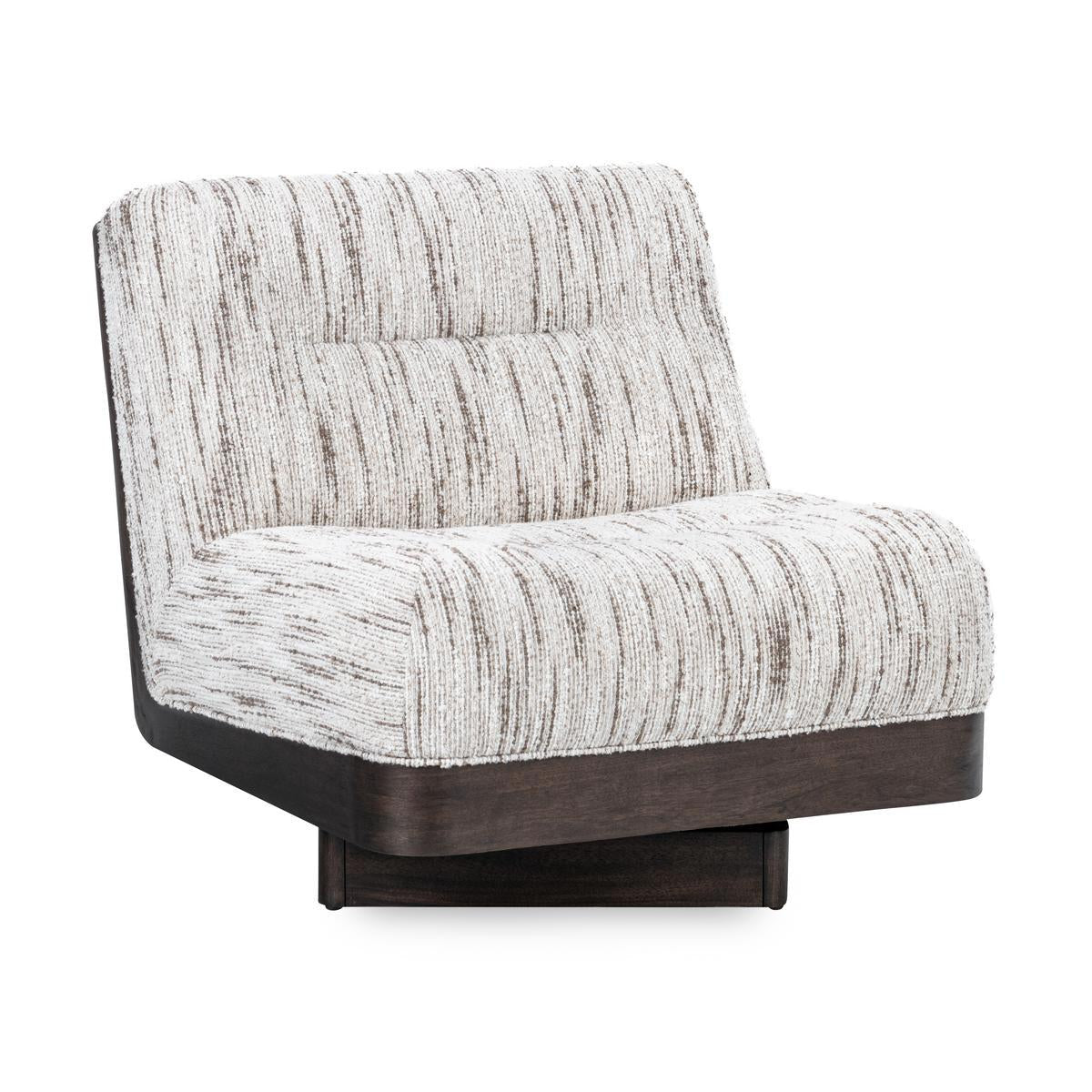 Crandall Swivel Chair - Cocoa Cream