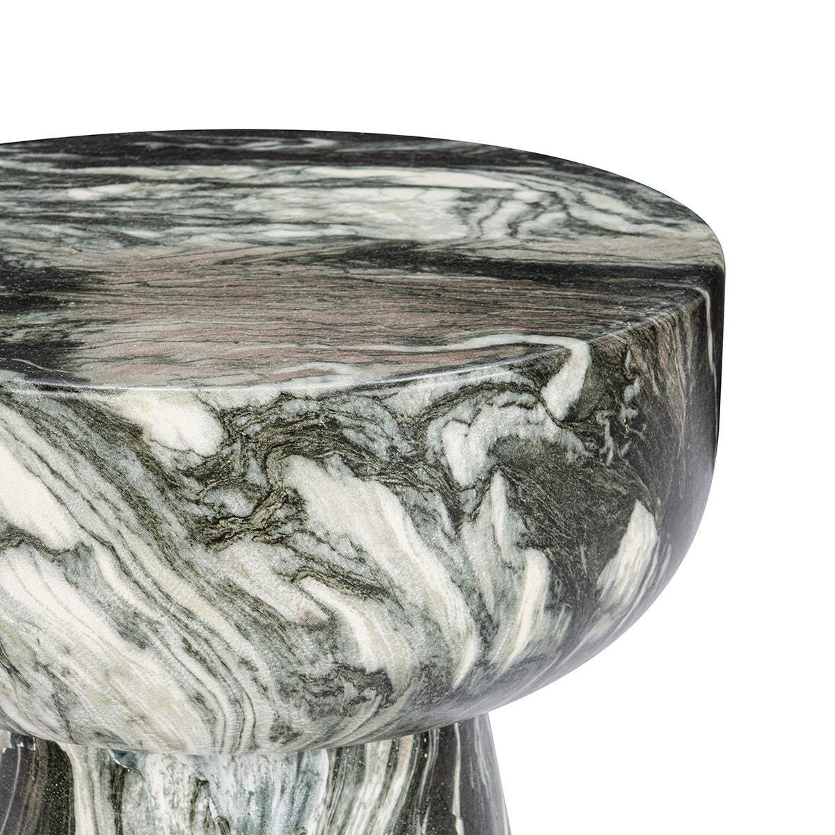 Merz Outdoor Accent Table - Green