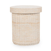 Selah Outdoor Accent Table - Capri Limestone