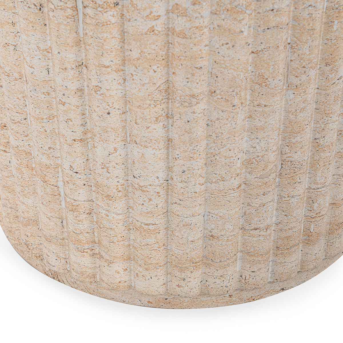 Selah Outdoor Accent Table - Capri Limestone