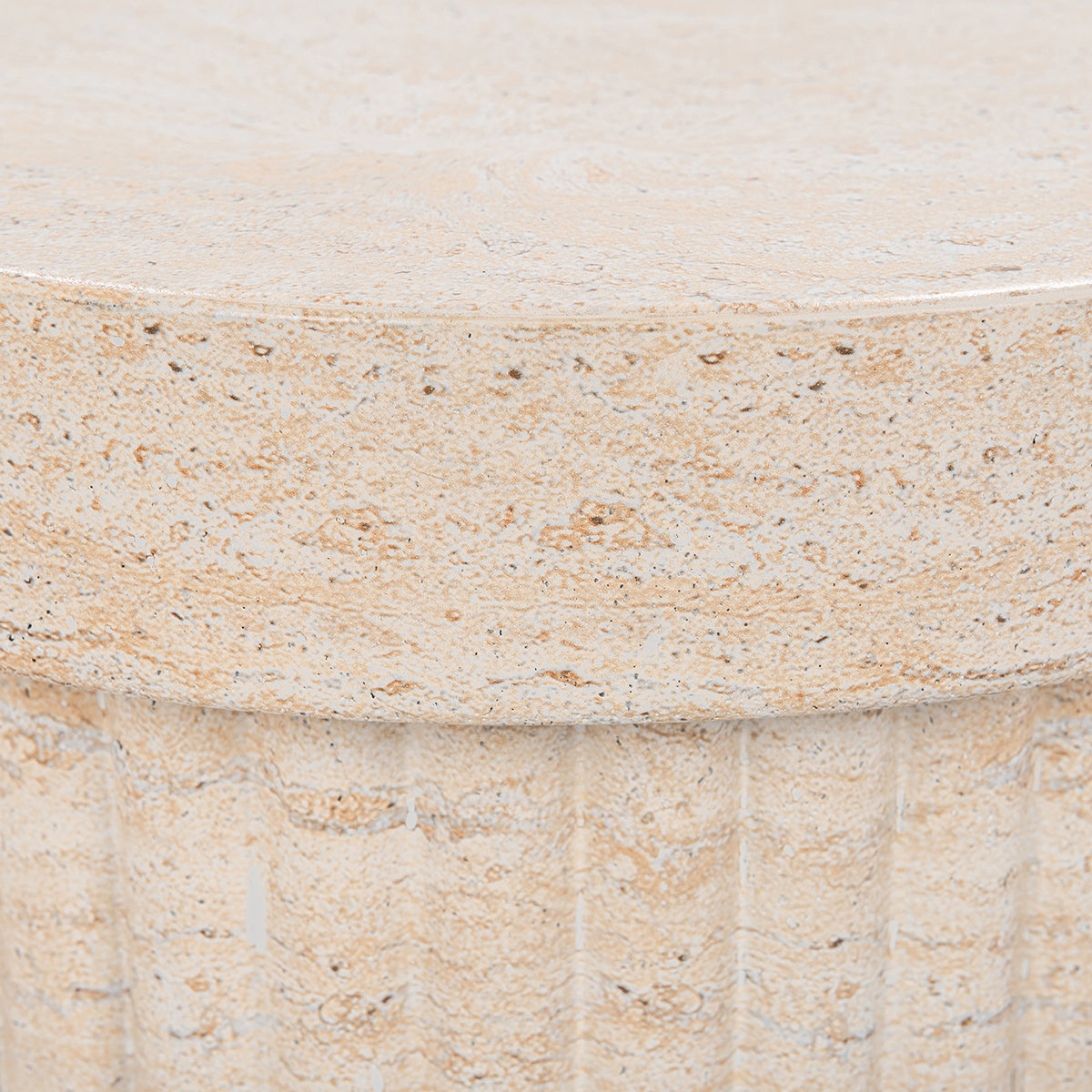 Selah Outdoor Accent Table - Capri Limestone