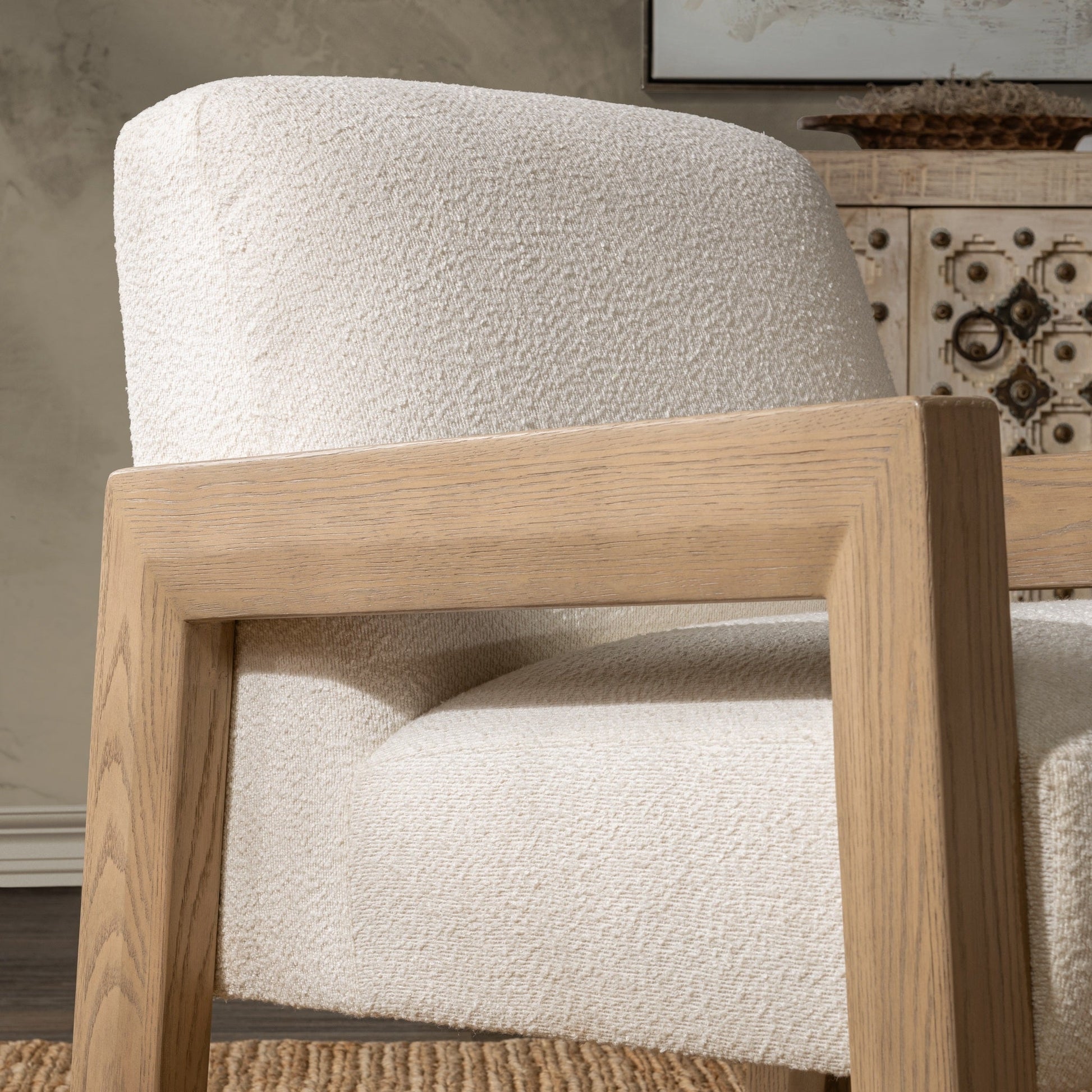 Aliza Accent Chair - Ivory