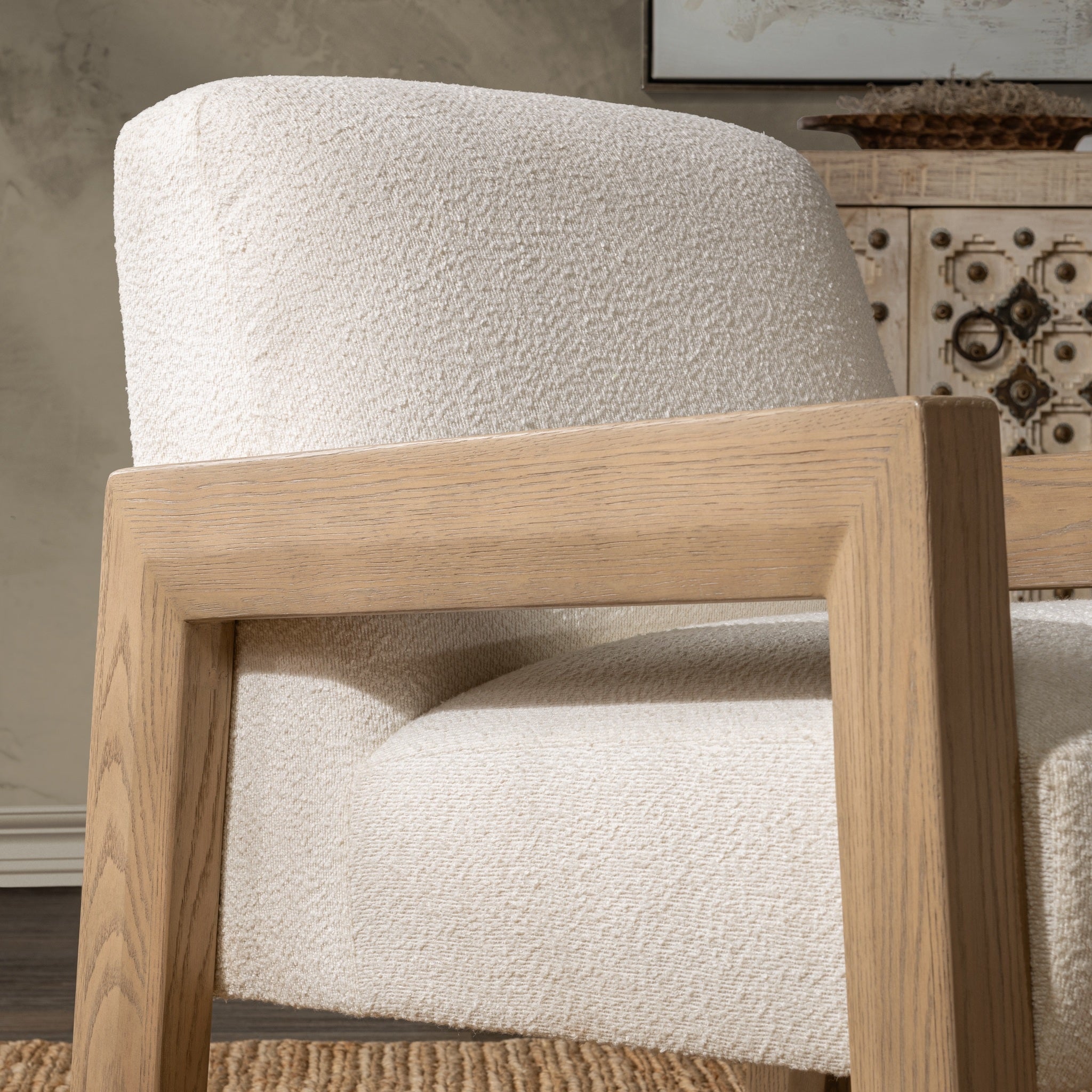 Aliza Accent Chair - Ivory