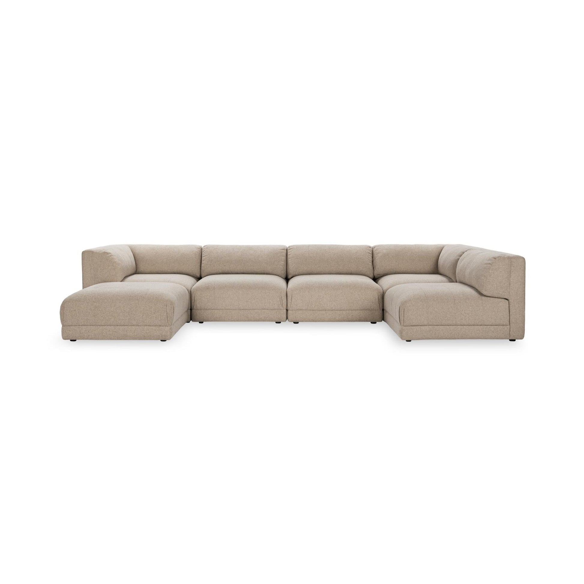 Adalynne 6 Piece Sectional - Buttermilk