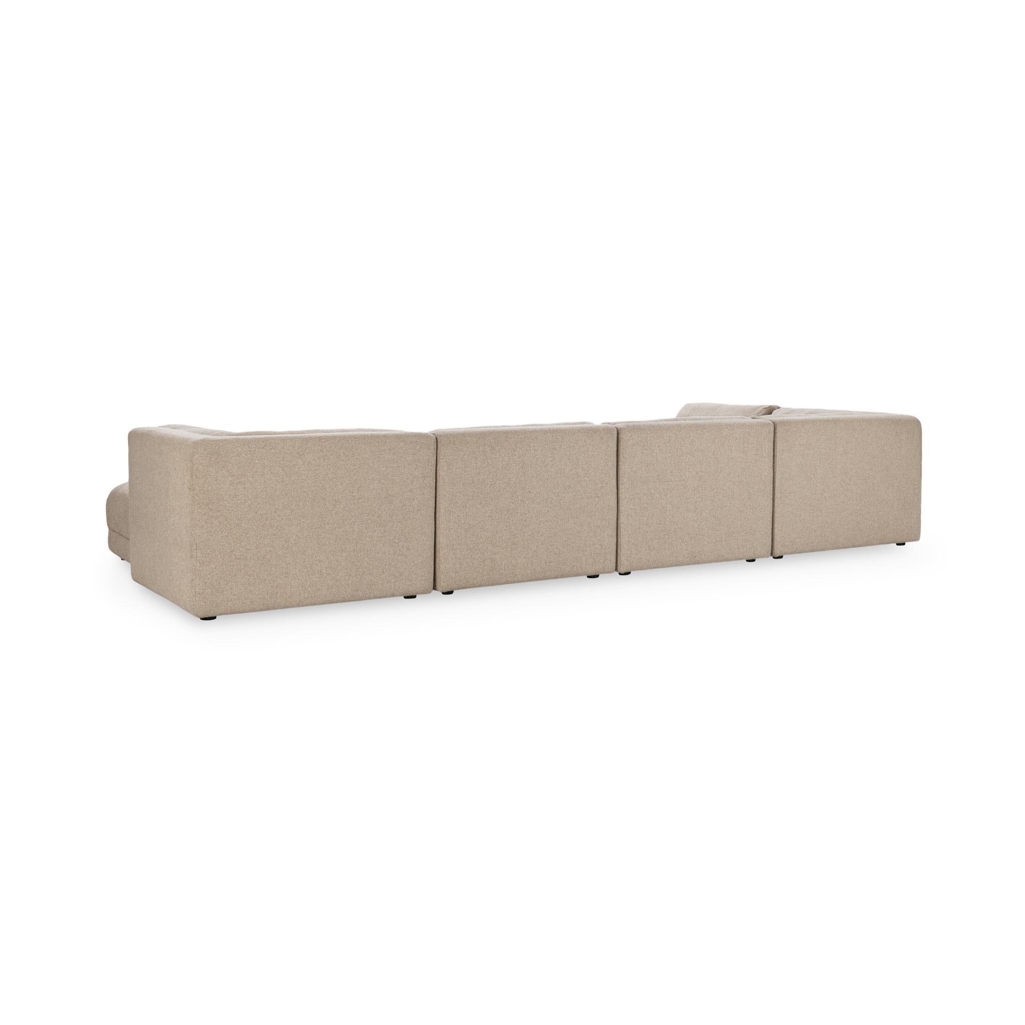 Adalynne 6 Piece Sectional - Buttermilk