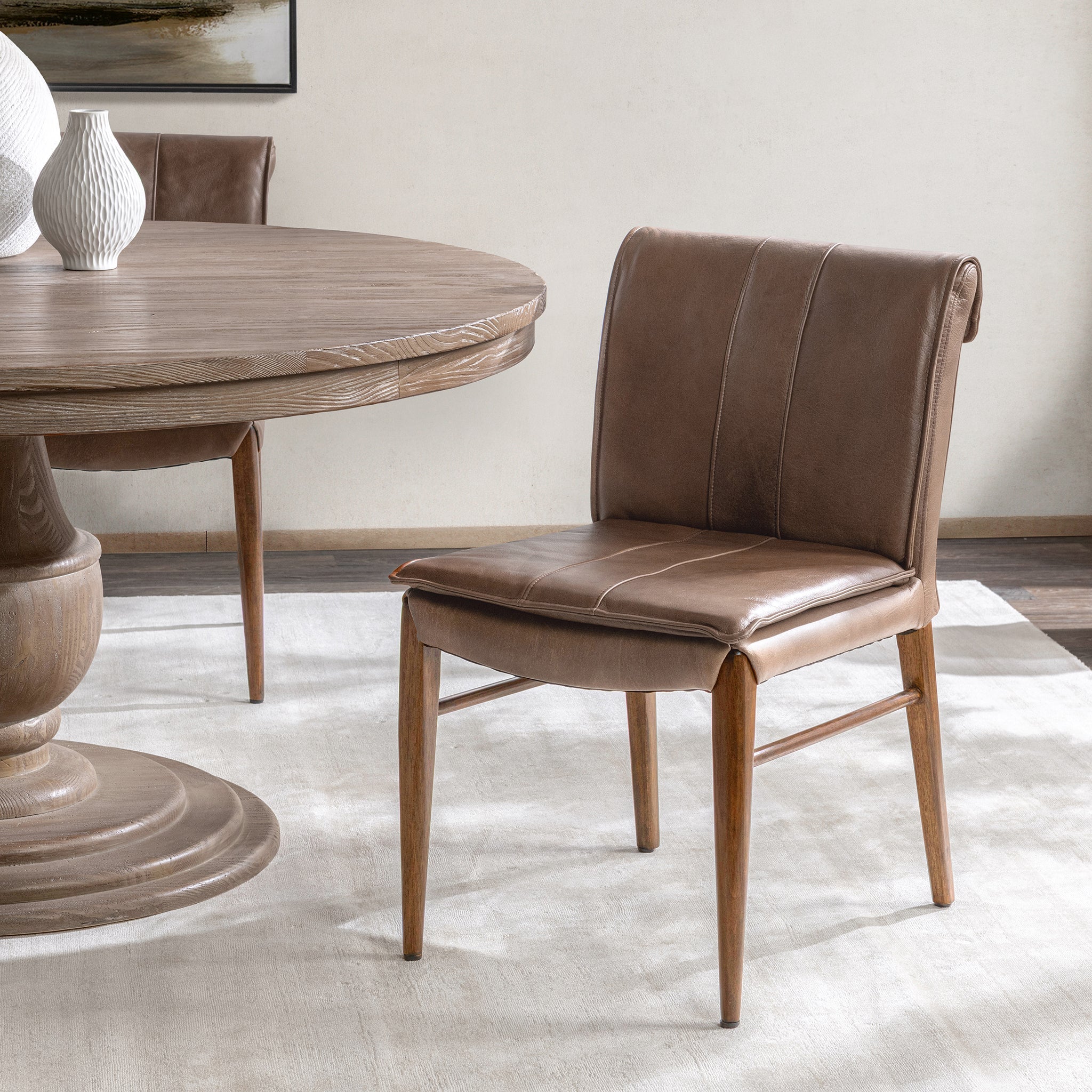 Lynden Dining Chair Set of 2 - Maple Bown