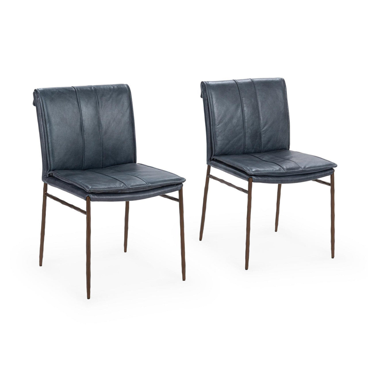 Mayer Leather Dining Chair Set of 2