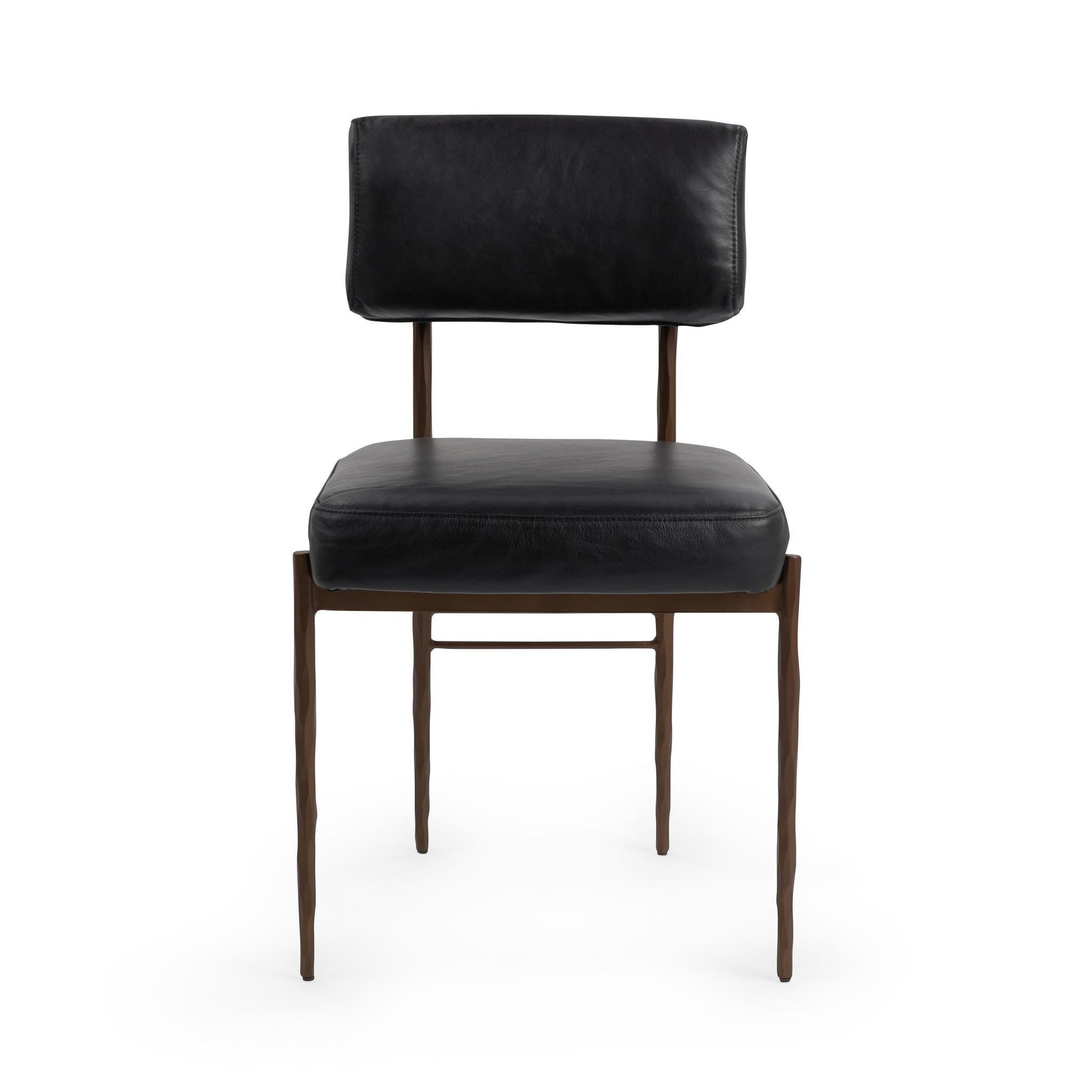 Kester Dining Chair Jet Black-Set of 2