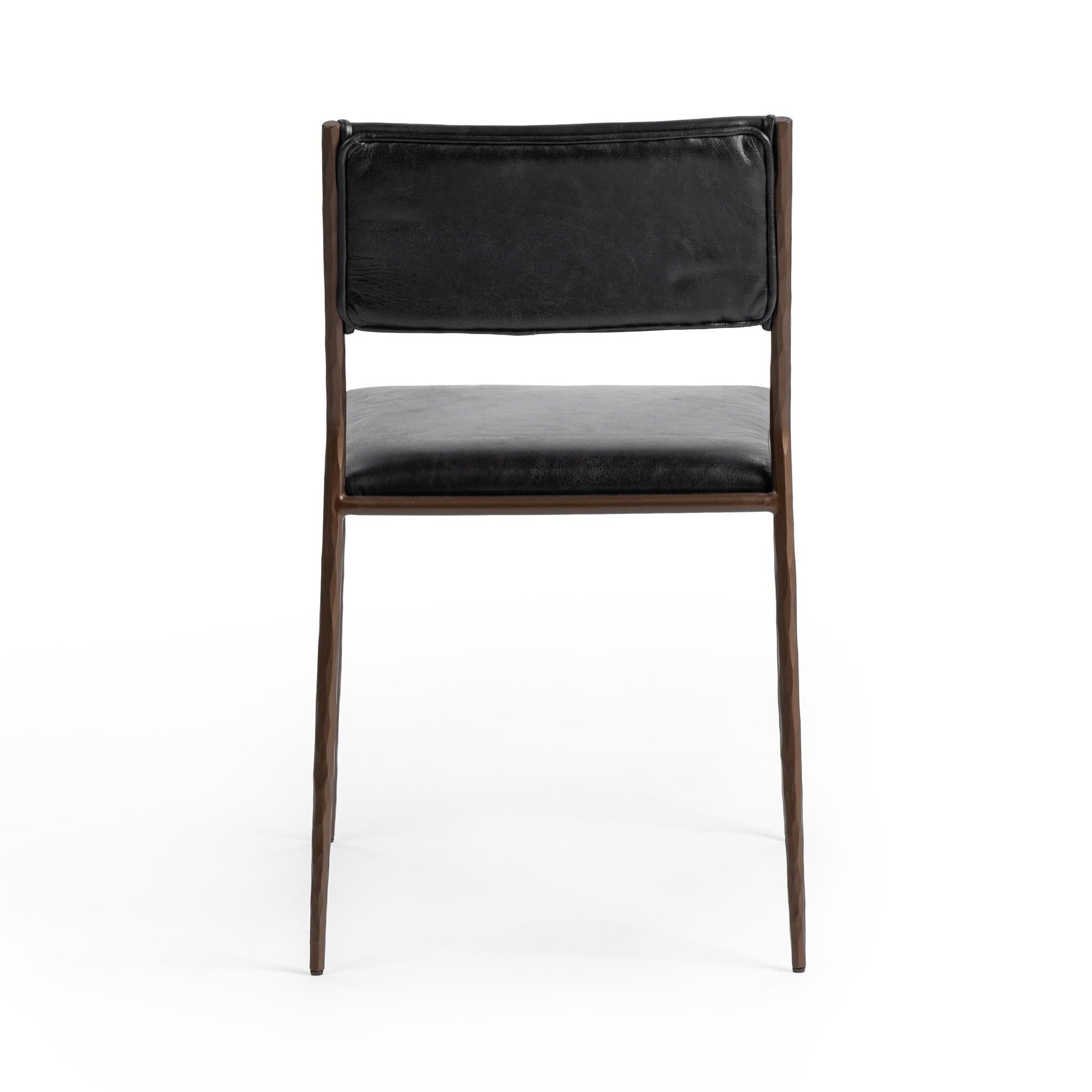 Kayne Dining Chair Set of 2 - Jet Black
