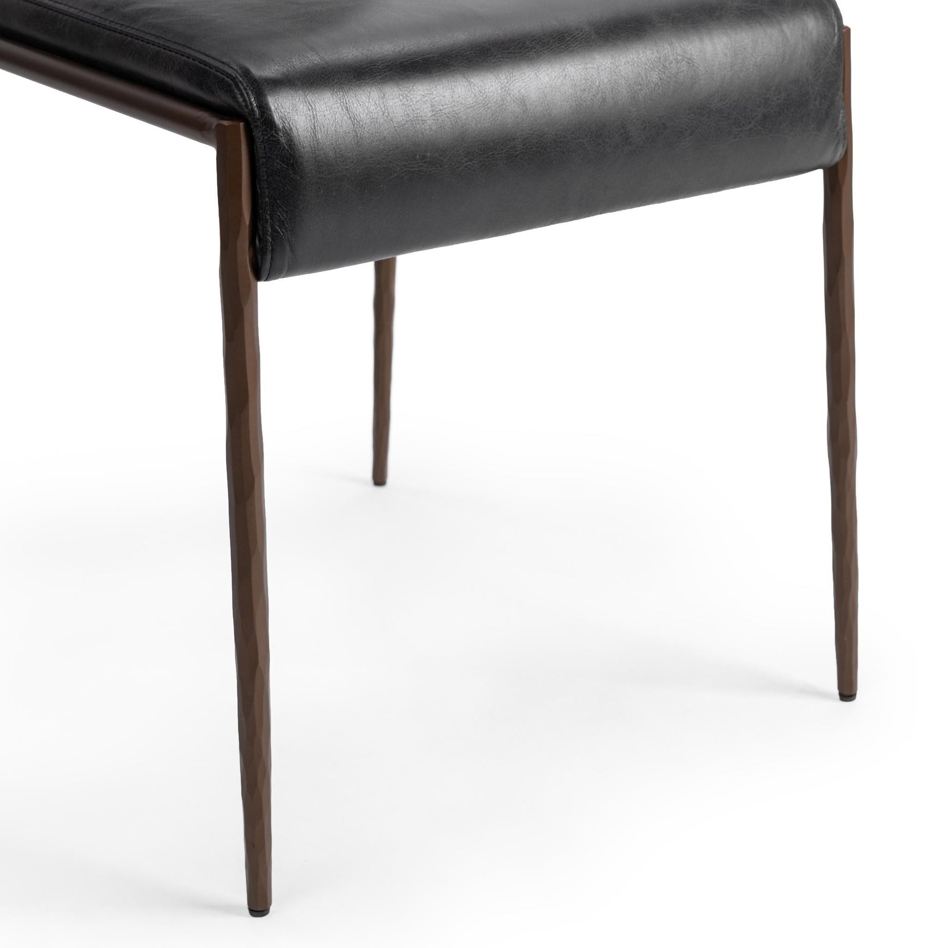 Kayne Dining Chair Set of 2 - Jet Black
