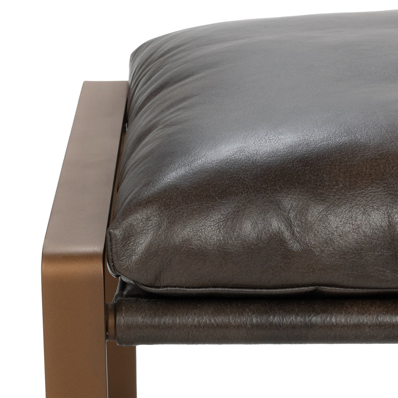 Morgan Brown Ottoman