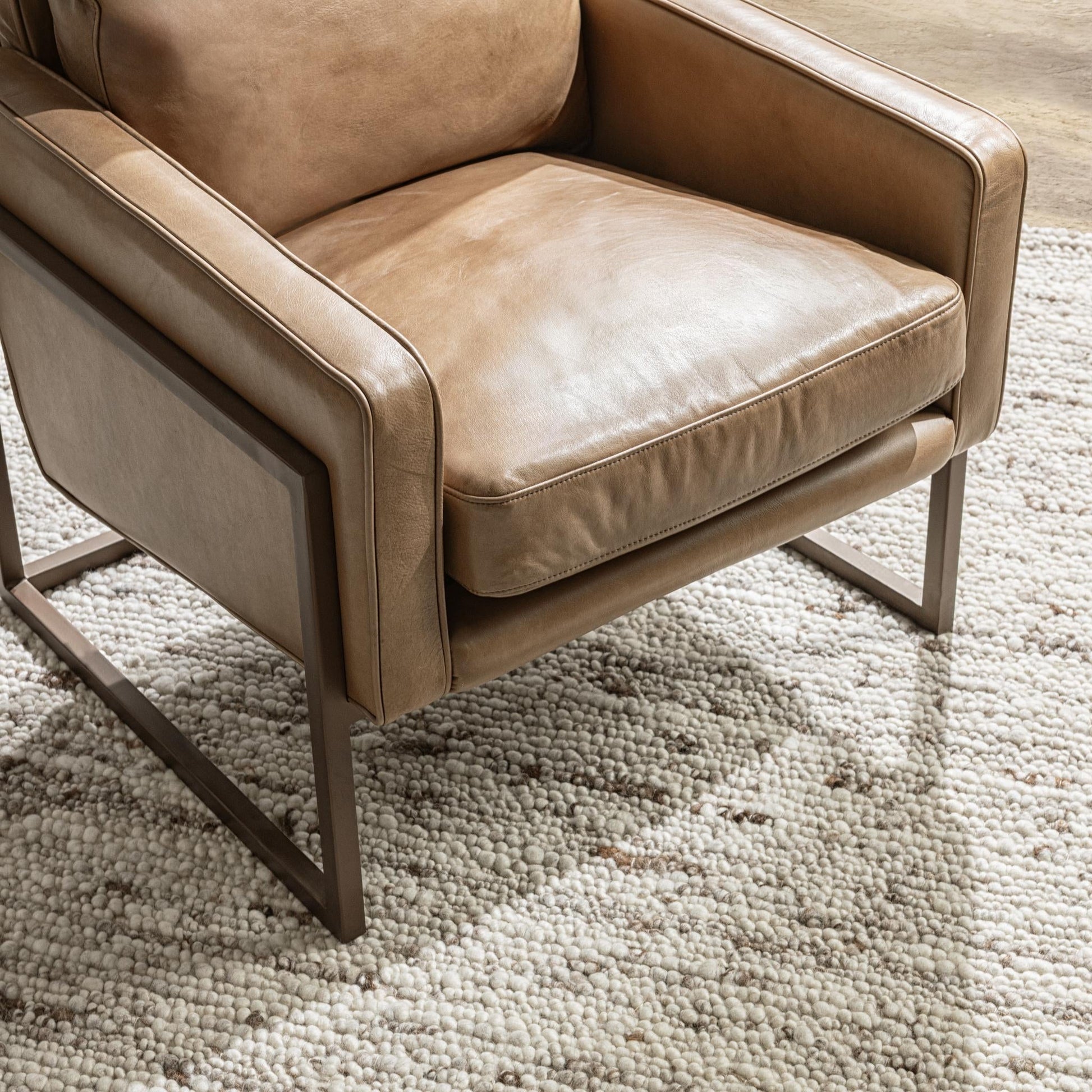 Ken Accent Chair - Tan